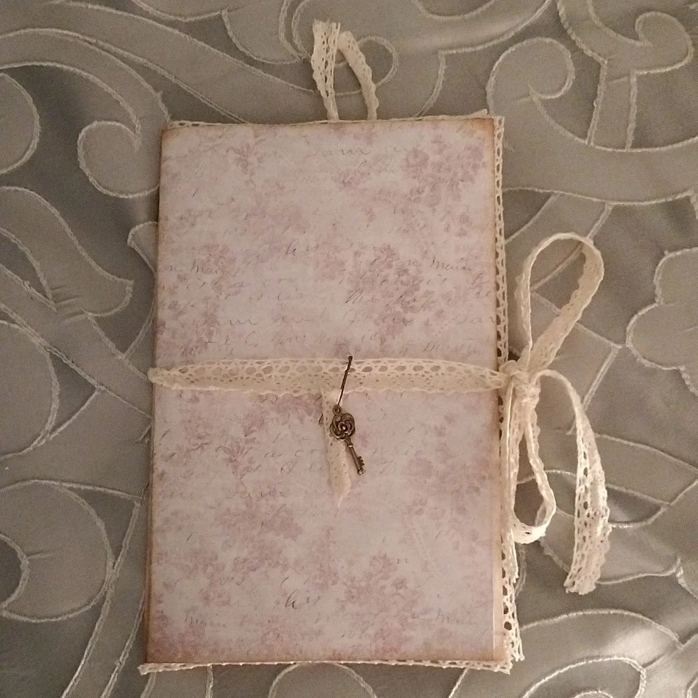 ⚜️ Vintage Inspired Handmade Notebook